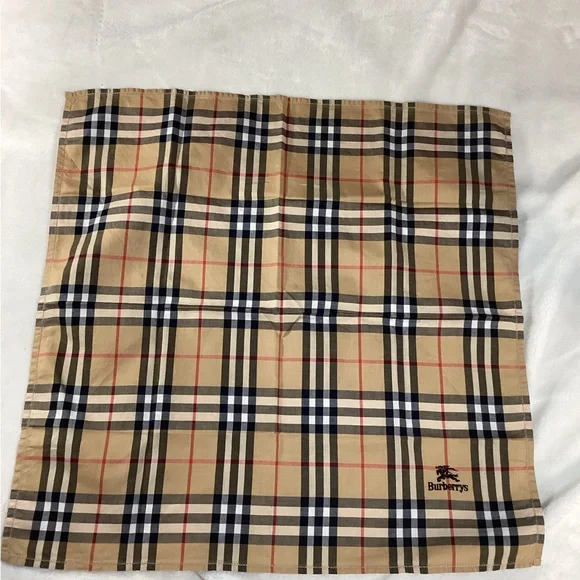 Burberry Tan and Black Checkered Scarf - Picture 1 of 1